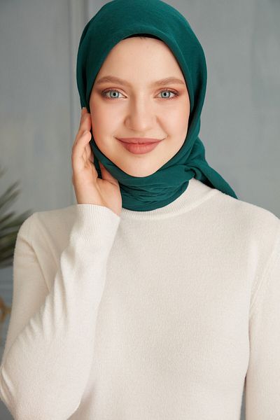 HAREM SCARF ΣΜΑΡΑΓΔΙΚΟ Φουλάρι Χαρέμι ​​Φουλάρι Βίβλος
