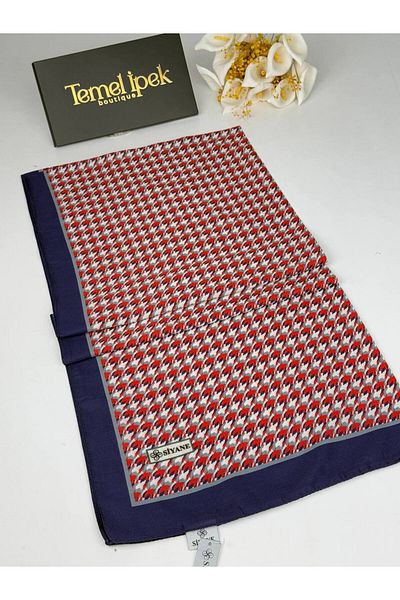 Siyane Patterned Cotton Fabric Shawl 75X190 cm