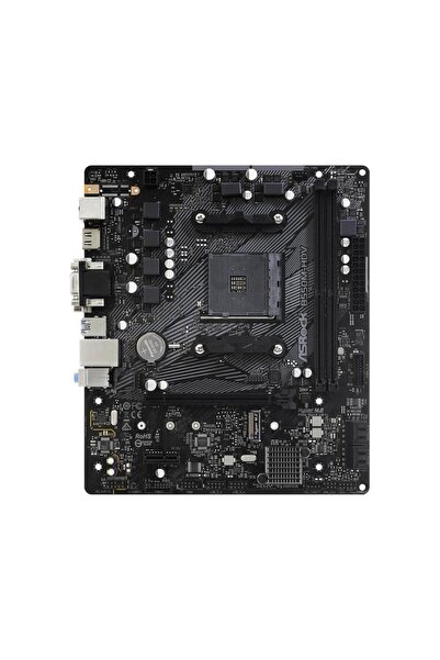 ASROCK Placa de baza ASRock B550M-HDV, AMD B550, AM4, mATX