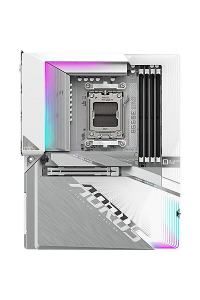 Gigabyte Motherboard GIGABYTE B650E AORUS STEALTH ICE, AM5, AMD B650, ATX