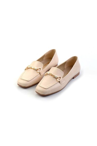 Bambi Loafer de damă bej - K 01641016509   Pantofi model