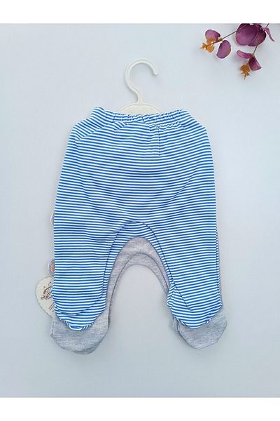 Tomuycuk 0-3 Months Baby Boy Cotton 2-Piece Pants Set - Gift and Hospital Discharge Newborn Baby Bottoms