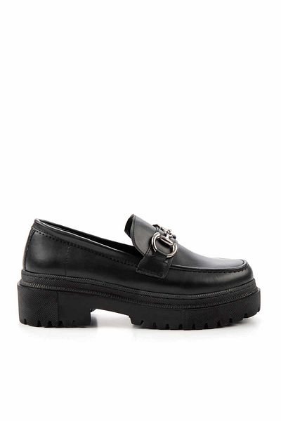 Bambi Black Women's Loafer Shoes K01891300209