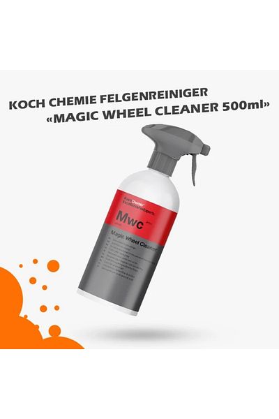 Koch Chemie منظف العجلات السحري من MWC Koch Chemie، سعة 500 مل، خالٍ من الأحماض، مزيل قوي لغبار الجنوط والفرامل
