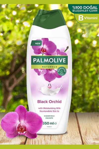 Palmolive Naturals Black Orchid with Moisturizing Milk 650ml Shower Gel