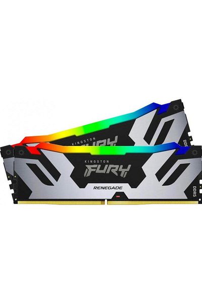 Kingston Memorii Kingston Renegade RGB, 32GB (2x16GB), DDR5, 6400MHz, CL32, Dual Channel Kit