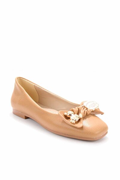 Bambi Camel Kadın Loafer Ayakkabı K01641121409