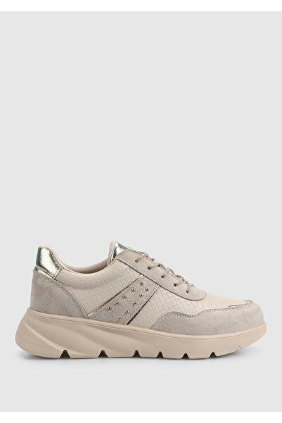 Provoq Beige Women's Sneaker