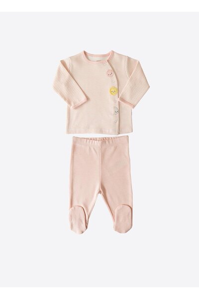 kitikate Organik New Dreams Line Planet 2'li Takım Pembe