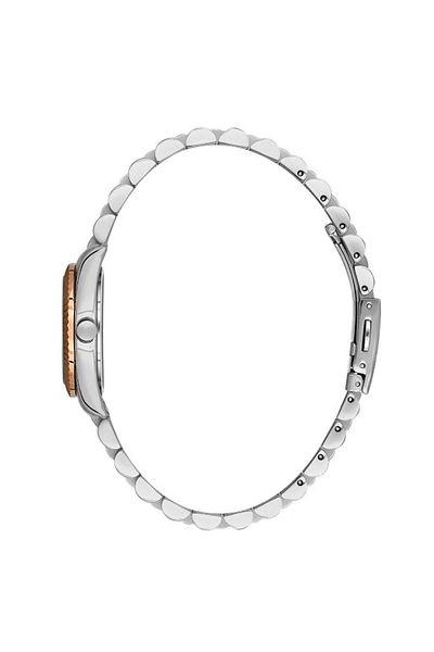 Daniel Klein Dke.1.10779-6 Stone Design 3 Atm Water Resistant Rose-Silver Women's Wristwatch
