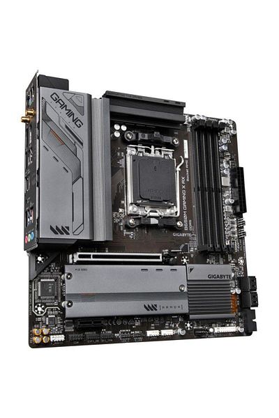 Gigabyte Placa de baza GIGABYTE B650M GAMING X AX, AM5, AMD B650, mATX