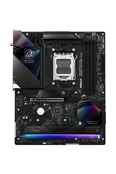 ASROCK Placa de baza ASRock B850 RIPTIDE WIFI, AMD B850, AM5, DDR5, ATX