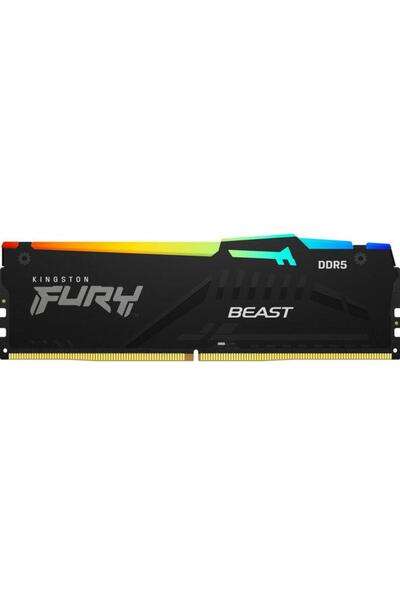 Kingston Memorie Kingston FURY Beast RGB, 16 GB DDR5, 5200 MHz, CL40