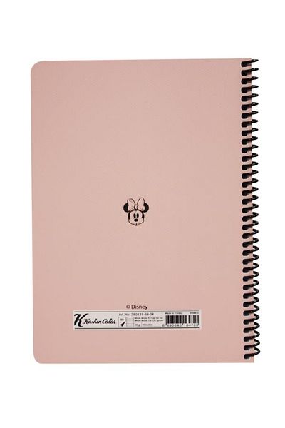 KESKİN COLOR Disney More Bows Striped Notebook 16.5X22.5 80 Sheets