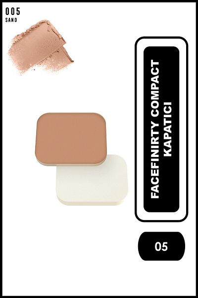 Max Factor Facefinity Compact Fdt - 05 Sand New Single Shoes