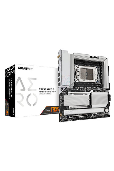 Gigabyte Placa de baza GIGABYTE TRX50 AERO D, AMD TRX50, sTR5, eATX