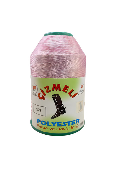 çizmeli Çizmeli Polyester Perde ve Havlu İpliği No:30 100 gr