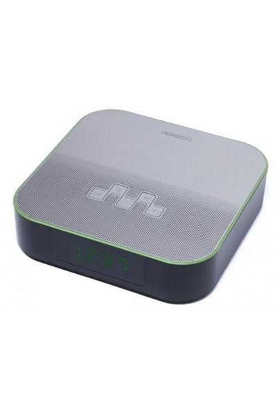 Horizon Horizon HAV-P4180 Clock Radio, 6 W, Bluetooth, USB, Aux (Black/Silver)