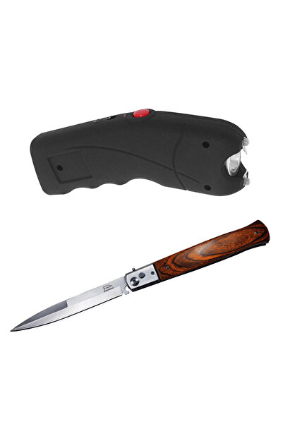 Depox Šokující batoh TW 309, 2,5 mil V, 12 cm a čepel stiletto, 31 cm