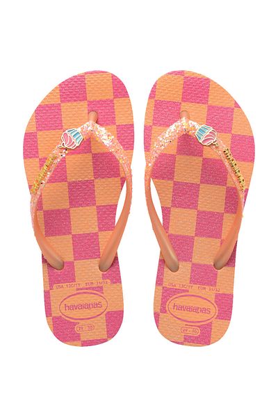 Havaianas Kıds Slim Glitter Trendy Beach Slippers 4146976
