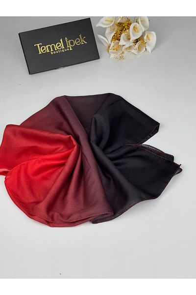 Siyane شال قماش قطني منقوش 75x190 سم