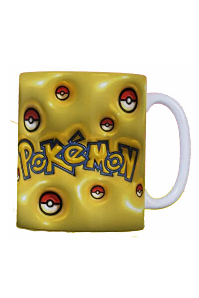 OEM Cana albă personalizată „POKEMON”, INOVATIX®. 330 ml