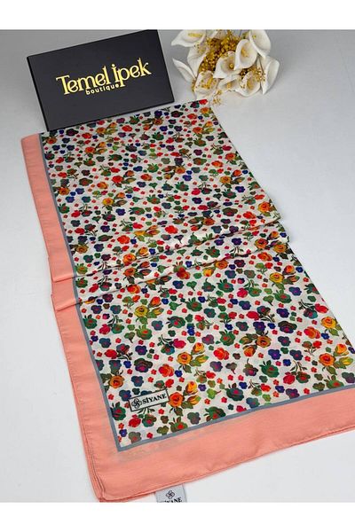 Siyane Patterned Cotton Fabric Shawl 75X190 cm
