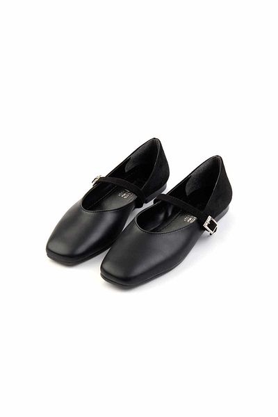 Bambi Black Women's Ballerina Ballerina 01641200509