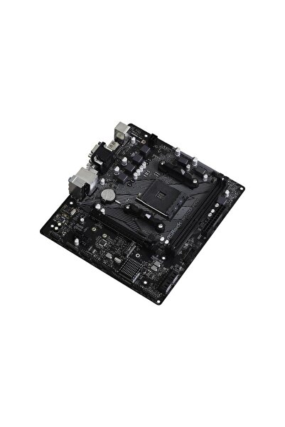 ASROCK Placa de baza ASRock B550M-HDV, AMD B550, AM4, mATX