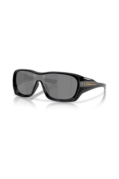 Oakley Oak 0Oo9493 949301   30 De La Salle Men's Rectangular Black Bone Sunglasses with Mirror