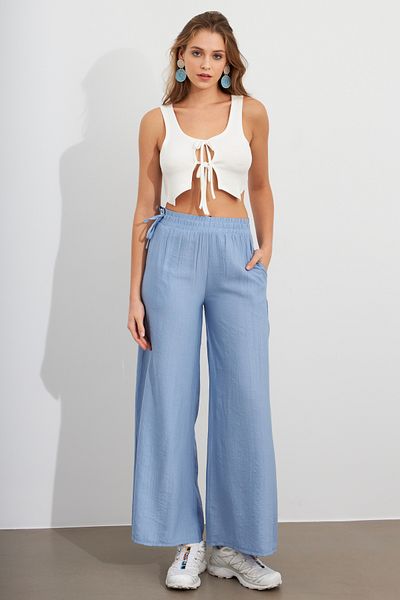 Cool & Sexy Women's Baby Blue Pants Mpc304