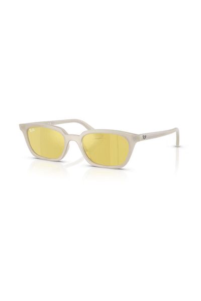 Ray-Ban Rb 4456 68086D 50 Mirrored Zaya Unisex Pillow White Sunglasses