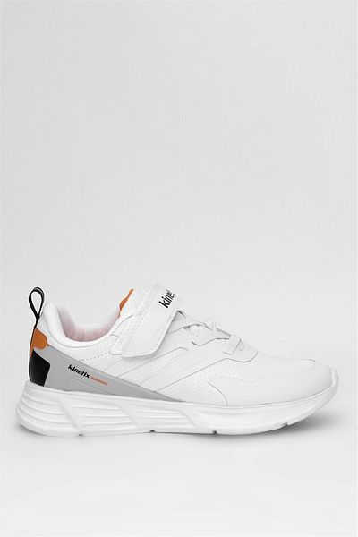 Kinetix Men's and Children's Walking Shoes - White-Orange
