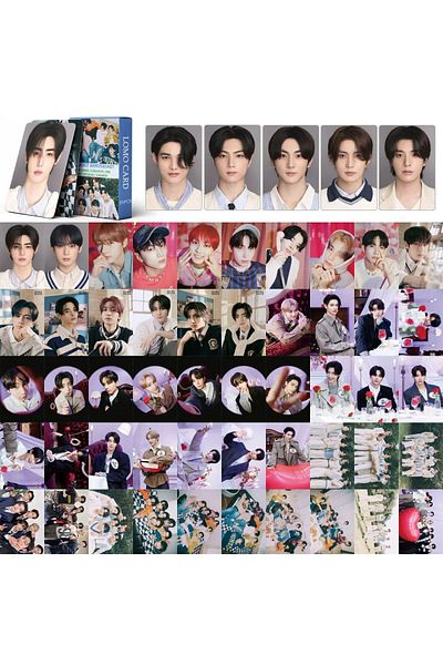 Kpop Dünyasi Enhypen'' 4Th Debut Anniversary'' Double Sided Printed Lomo Card Set