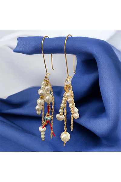 not cool. • Pearly Girl Earrings •