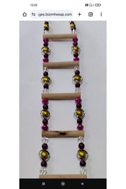 ENES Lüks Kuş Merdiven Büyük Boy