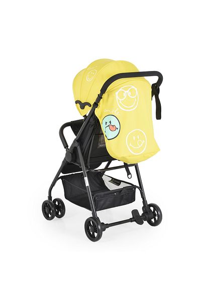 OEM Sport Baby Stroller, Moni Capri Yellow, Adjustable Footrest, Lightweight and Compact Model