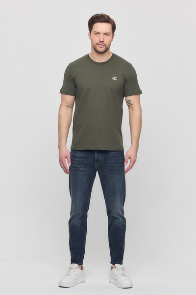 JBC Men's Embroidered 100% Cotton