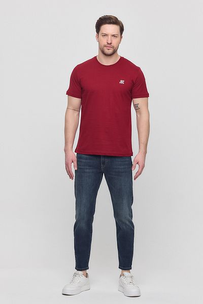 JBC Men's Embroidered 100% Cotton
