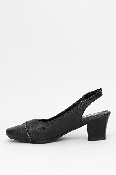 Ayakkabı Fuarı Elit MST706N Γυναικεία Κλασικά Παπούτσια με τακούνι Μαύρα