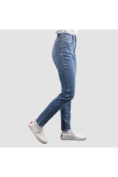 Giordano Women Denim High Waist Slim Tapered