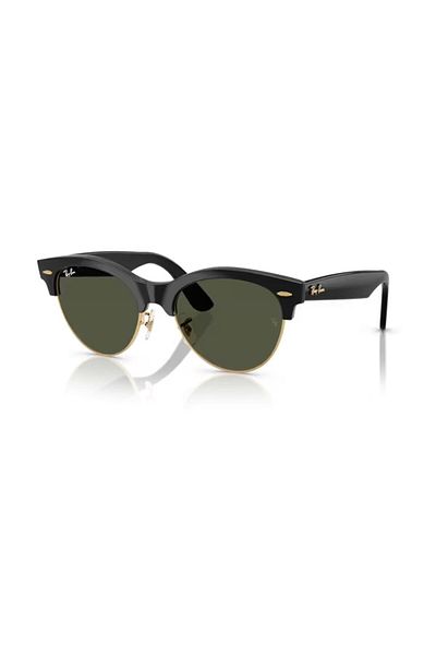 Ray-Ban Ray Ban Unisex Clubmaster Way Sunglasses- Rb 2341 - Lense Size:54mm - Black On Gold