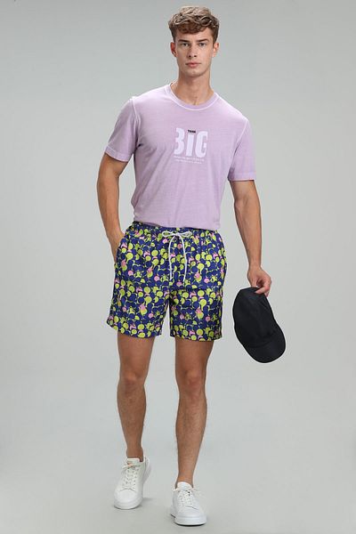 Lufian Geometric Ανδρικά Σορτς Μαγιό Saks