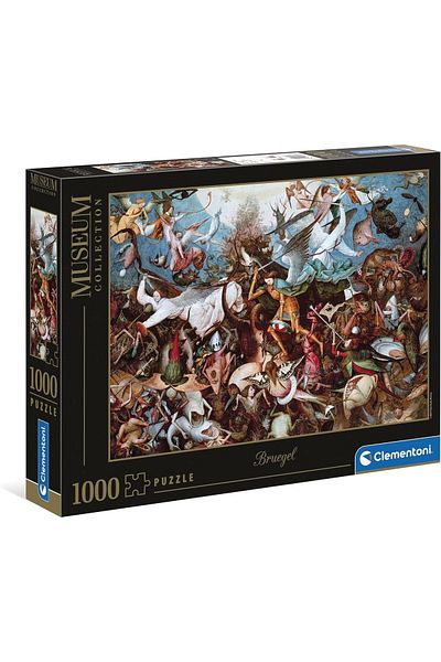 CLEMENTONI 1000 Piece Museum Collection Adult Puzzle Bruegel the Fall of the Rebel Angels
