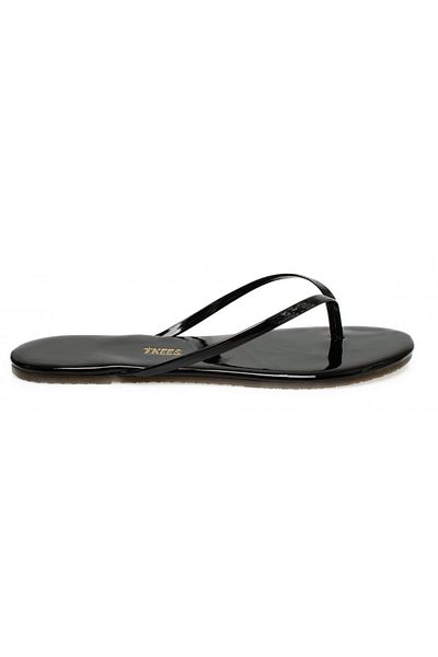 Tkees Tk-2011 Classic Flip Flops Black Women's Slippers