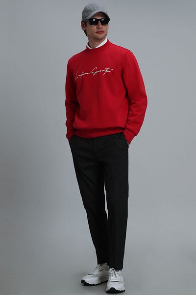 Lufian Lowe Men's Sweatshirt Red