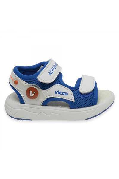 Vicco 321.E24Y210 Dětské sandály Mocha First Step Phylon Blue