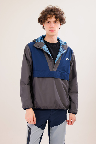 Flow Flex Ultra Hafif Su Geçirmez Hoodie , Çantaya Dönüşen Tasarım