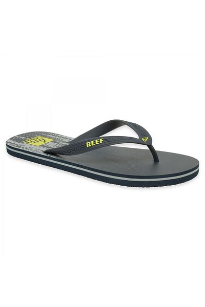 Reef Cj3994 Seaside Prints Flip Flops Navy Blue Men's Slippers