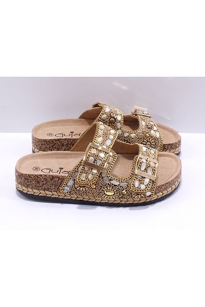 Guja 25Y183-1 Stone Mushroom Slippers (the Mold Is Smaller Than Size 1)